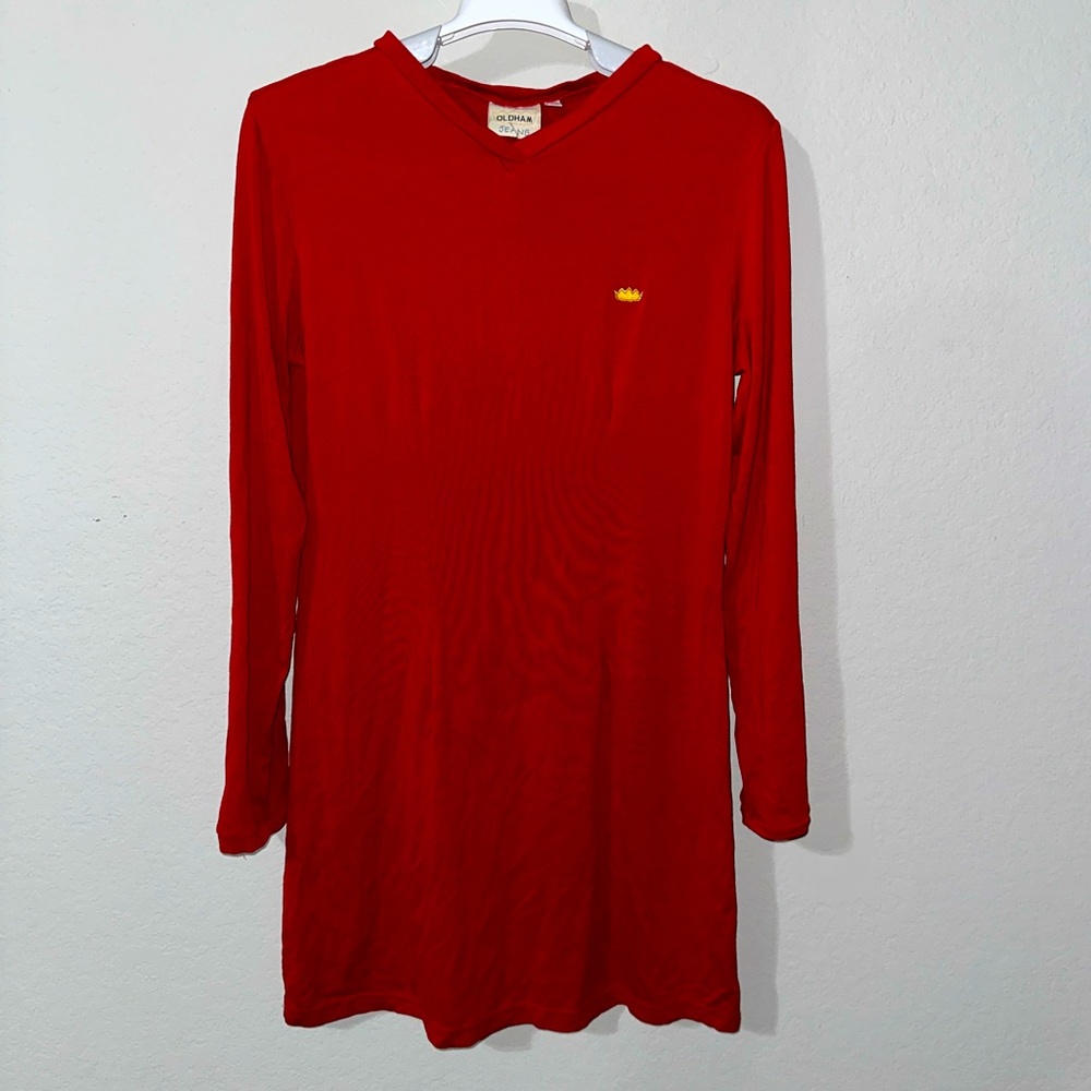 Todd Oldham Jeans Shirt Dress Medium